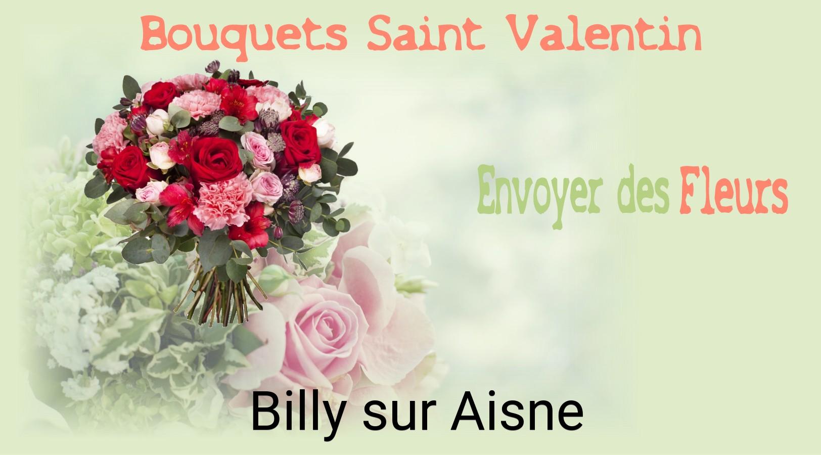 Roses de Saint-Valentin livrées à Billy-sur-Aisne